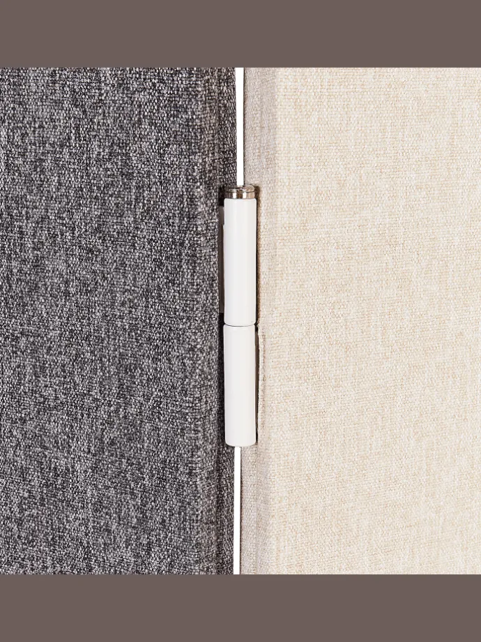 Büro-Raumteiler SHADY in Grau/Beige - (W) 400 x (H) 160 x (L) 2 cm