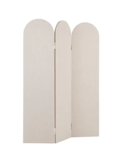 Büro-Raumteiler SLIMMY in Beige - (W) 120 x (H) 160 x (L) 2 cm