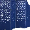 Büro-Raumteiler STARRY in Blau - (W) 240 x (H) 180 x (L) 2 cm