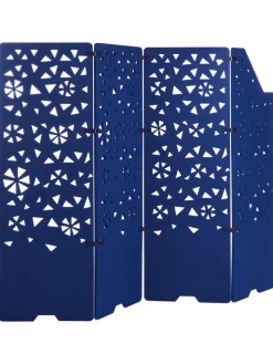 Büro-Raumteiler STARRY in Blau - (W) 240 x (H) 180 x (L) 2 cm