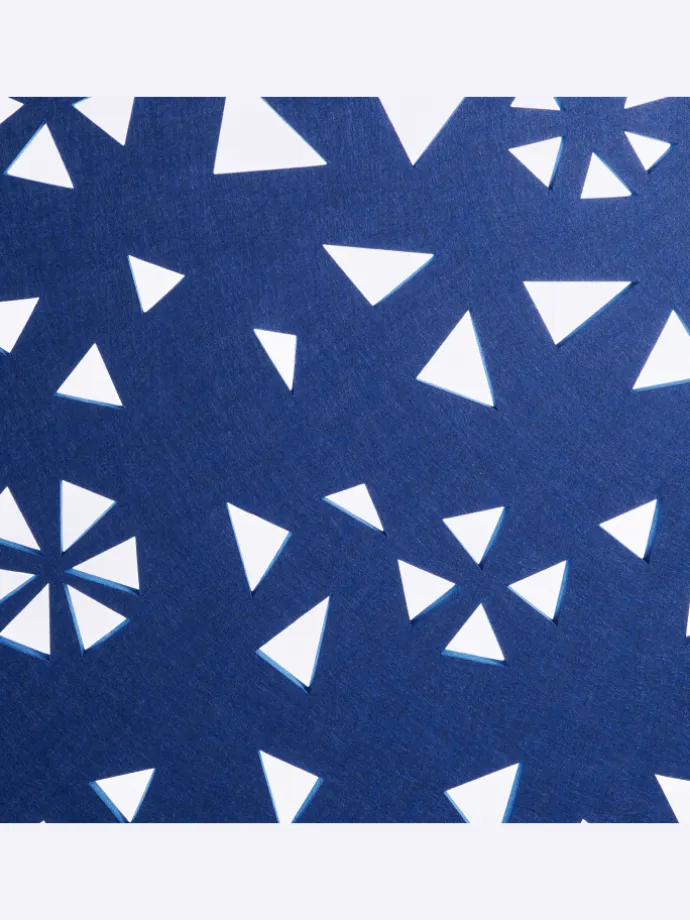 Büro-Raumteiler STARRY in Blau - (W) 240 x (H) 180 x (L) 2 cm