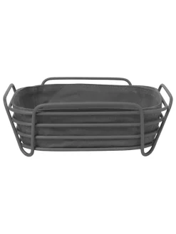 Brotkorb "Delara" in Dunkelgrau