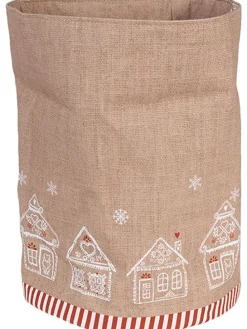 Brotkorb in Beige - (H)16 x Ø 15 cm