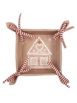 Brotkorb in Hellbraun - (B)35 x (H)35 x (T)8 cm