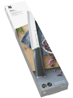 Brotmesser ''Kineo 263'' in Schwarz - (L)33 cm