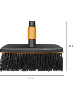 Bürstenkopf "QuikFit" in Schwarz