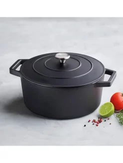 Bräter in Schwarz - Ø 28 cm