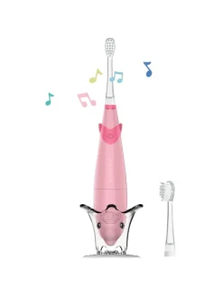 BUBBLE BRUSH Kinder-Schallzahnbürste in rosa