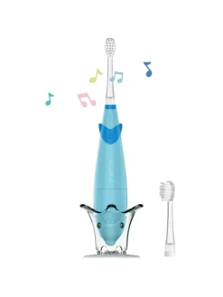 BUBBLE BRUSH Kinder-Schallzahnbürste in blau