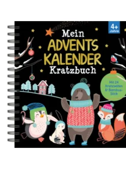 Buch - Mein Adventskalender-Kratzbuch