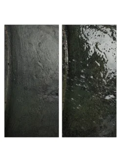 Buddha Figur in Dunkelgrau - (H)50 cm