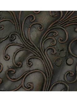 Buddha Figur in Dunkelgrau - (H)60 cm