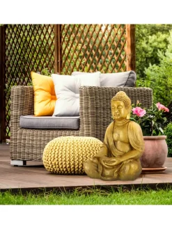 Buddha-Figur in Gold