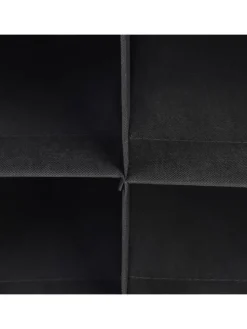 Camping-Schuhregal in Grau - (B)85 x (H)65 x (T)35,5 cm