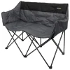 Campingstuhl "Navas" in Grau - (B)93 x (H)109 x (T)58 cm