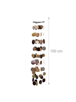 Capiz Windspiel in Bunt