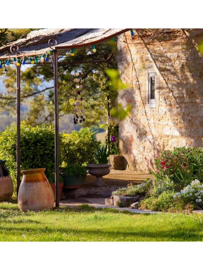 Capiz Windspiel in Bunt