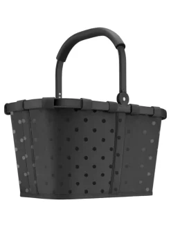 Carrybag - Einkaufskorb (cord dark matcha) in frame glossy dots