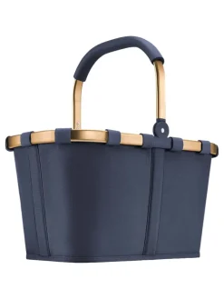 Carrybag - Einkaufskorb (cord dark matcha) in midnight gold