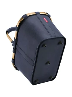 Carrybag - Einkaufskorb (cord dark matcha) in midnight gold