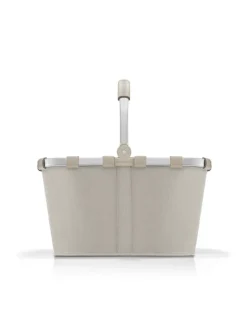 Carrybag - Einkaufskorb (cord dark matcha) in herringbone sand