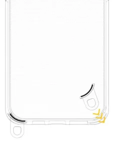 Case für iPhone 13 in Transparent
