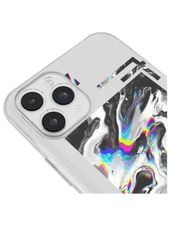 Case für iPhone 11 in Transparent/ Bunt