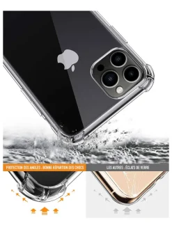 Case für iPhone 13 Pro in Transparent