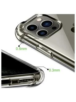 Case für iPhone 13 Pro in Transparent