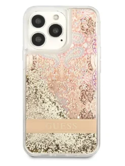 Case für iPhone 14 Pro Max in Transparent/ Gold