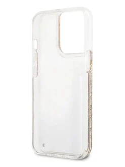 Case für iPhone 14 Pro Max in Transparent/ Gold