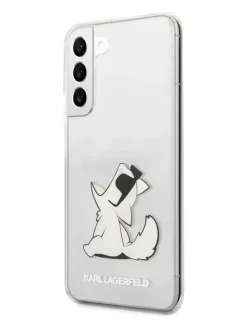 Case für Samsung Galaxy S22+ in Transparent/ Weiß