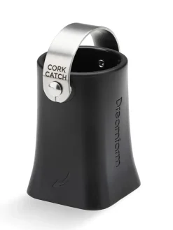 Champagneröffner ''Champop'' in Schwarz - (H)6,5 x Ø 4,5 cm