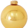 Christbaumkugeln in Gold - 8 Stück