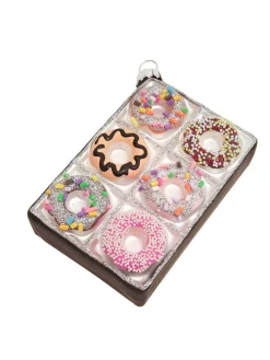 Christbaumornamente "Pralinenschachtel" in Bunt - 6 Stück