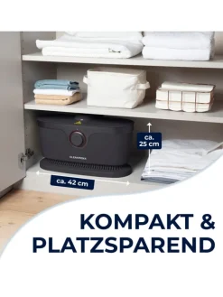 CLEANmaxx Bügler für Hemden, Blusen & Hosen - Schwarz