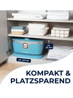 CLEANmaxx Bügler mit Timerfunktion für Hemden & Blusen - Blau