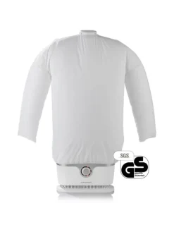 CLEANmaxx Hemden-Bügler mit Timerfunktion - silber/weiß