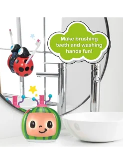 Cocomelon - singender Zahnbürstenhalter und Seifenspender in mehrfarbig