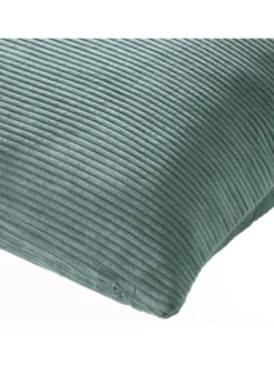 Cord Kissenhülle 2er-Pack Glasgow in jade