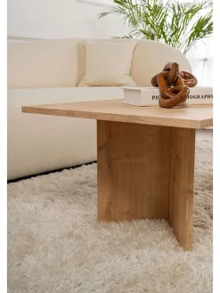 Couchtisch in Hellbraun - (B)119 x (H)40 x (T)60 cm