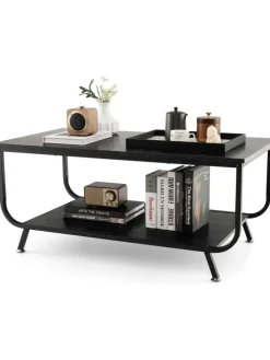 Couchtisch in Schwarz