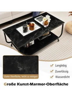 Couchtisch in Schwarz