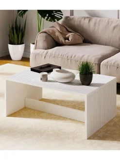 Couchtisch in Weiß - (B)90 cm - (H)41,4 cm - (T)60 cm