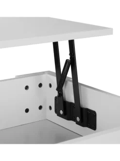 Couchtisch in Weiß - (B)98 x (H)42 x (T)50 cm