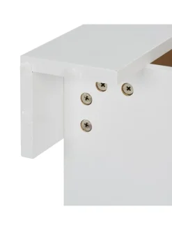 Couchtisch in Weiß - (B)98 x (H)42 x (T)50 cm