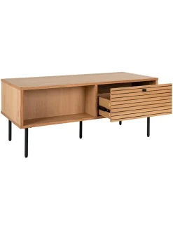 Couchtisch "Kyoto" in Hellbraun - (B)100 x (H)50 x (T)45 cm