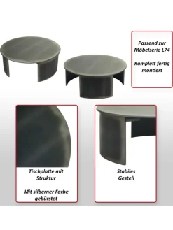 Couchtisch L74 Industrial rund