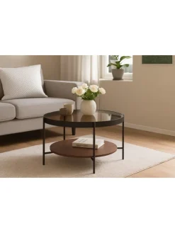 Couchtisch Luna in schwarz