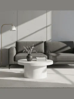 Couchtisch 60x60x30 cm Sofatisch in Hochglanz Modern, Design